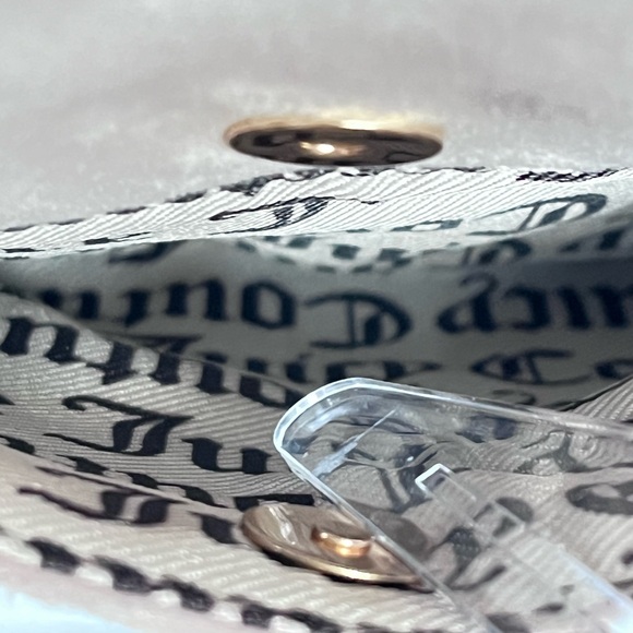 Juicy Couture Light Pink Crossbody Bag with Black Accents - Picture 12 of 13